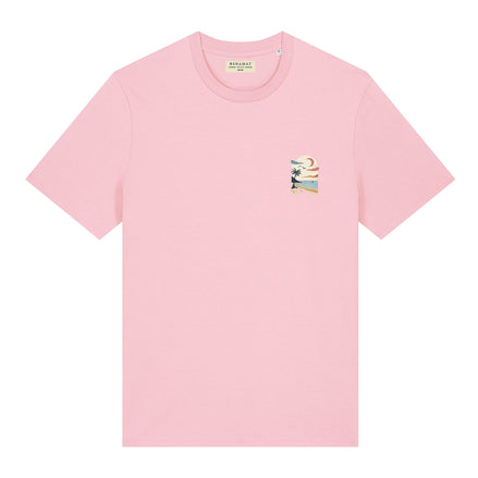 T-SHIRT COM ESTAMPA PARAÍSO