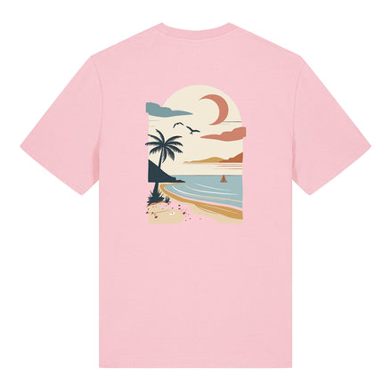 T-SHIRT COM ESTAMPA PARAÍSO