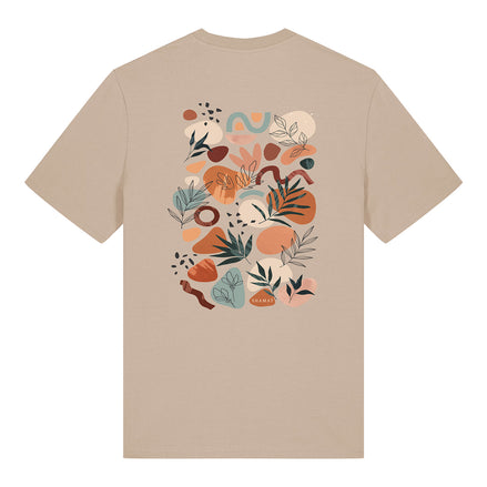 T-SHIRT COM ESTAMPA GEOMÉTRICA