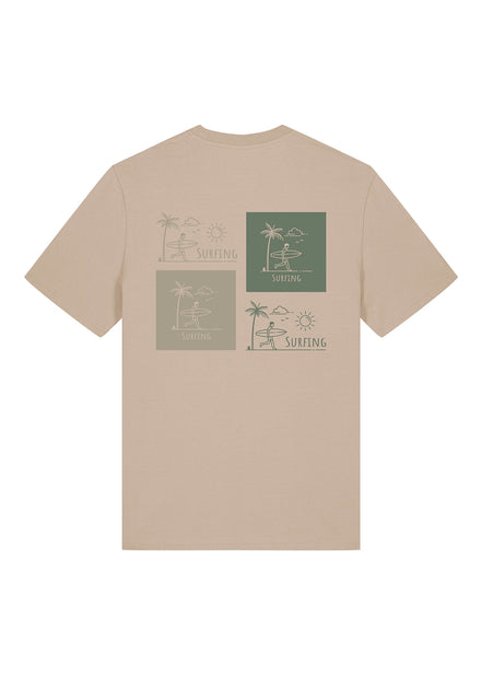 T-SHIRT COM ESTAMPA DE SURF