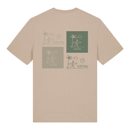 T-SHIRT COM ESTAMPA DE SURF