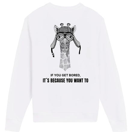SWEATSHIRT COM ESTAMPA DE GIRAFA