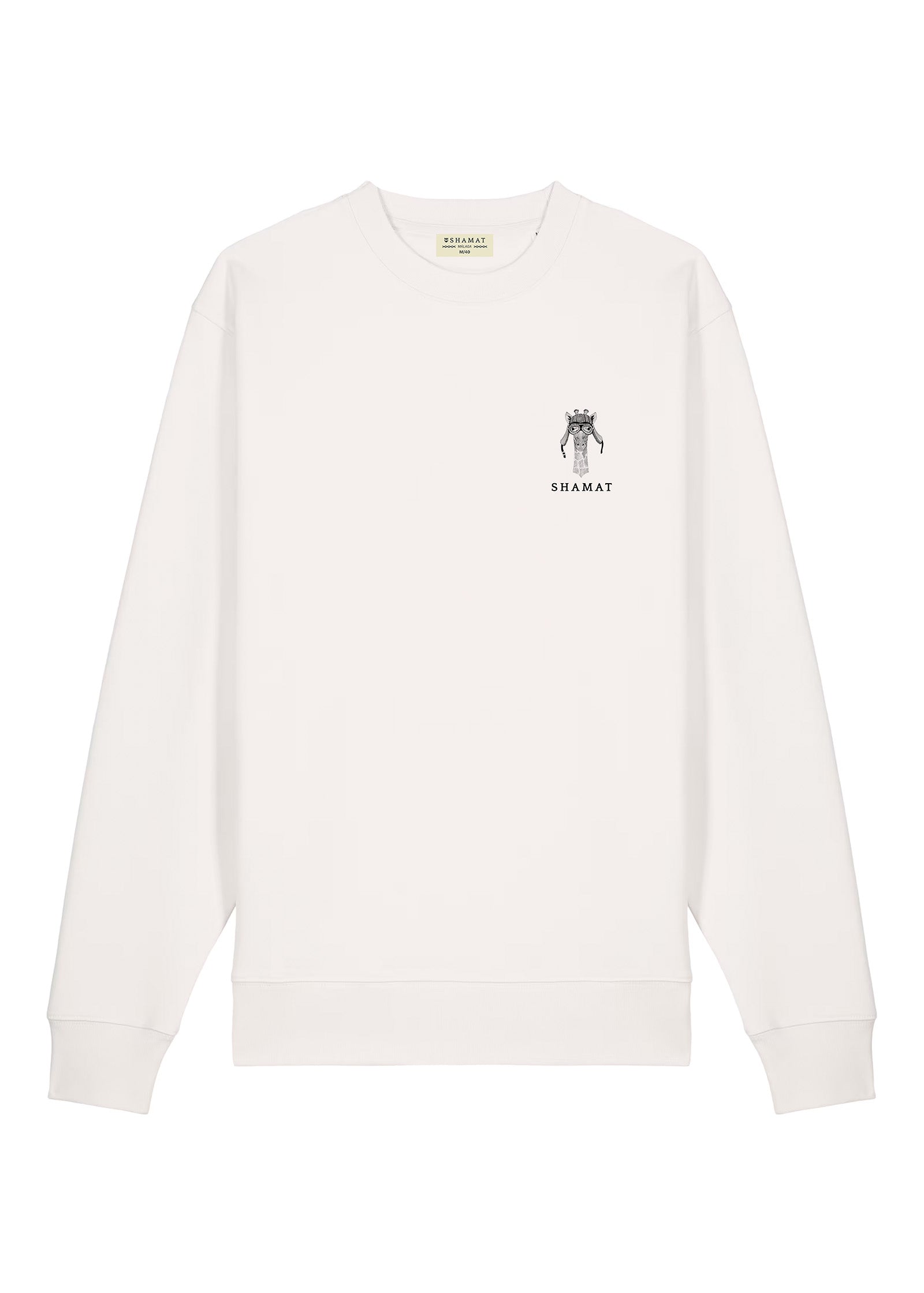 GIRAFFE PRINT SWEATSHIRT