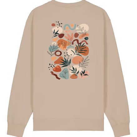SWEATSHIRT COM ESTAMPA GEOMÉTRICA