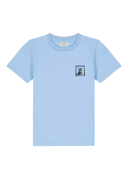 CHILDREN'S ZEBRA PRINT T-SHIRT