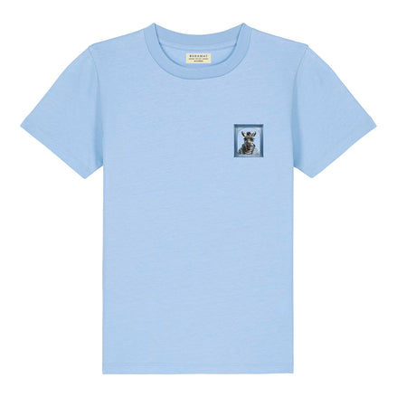 CHILDREN'S ZEBRA PRINT T-SHIRT