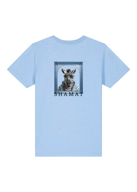 CHILDREN'S ZEBRA PRINT T-SHIRT