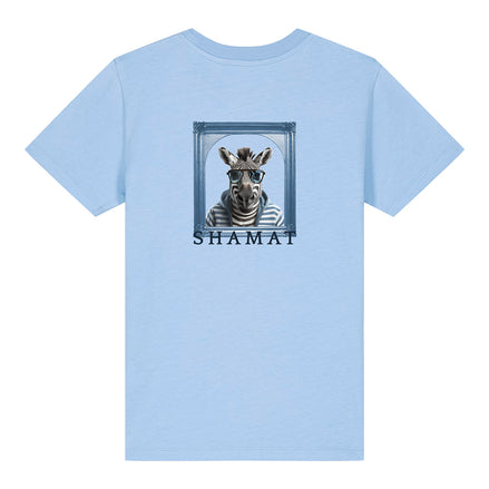 CHILDREN'S ZEBRA PRINT T-SHIRT