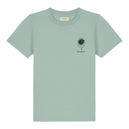 FLOWER PRINTED CHILDREN'S T-SHIRT