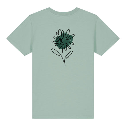 FLOWER PRINTED CHILDREN'S T-SHIRT